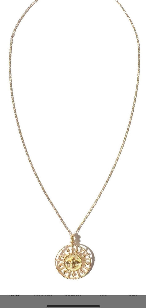 
            
                Load image into Gallery viewer, 18K gold plated (gold filled) Blessed Necklace
            
        